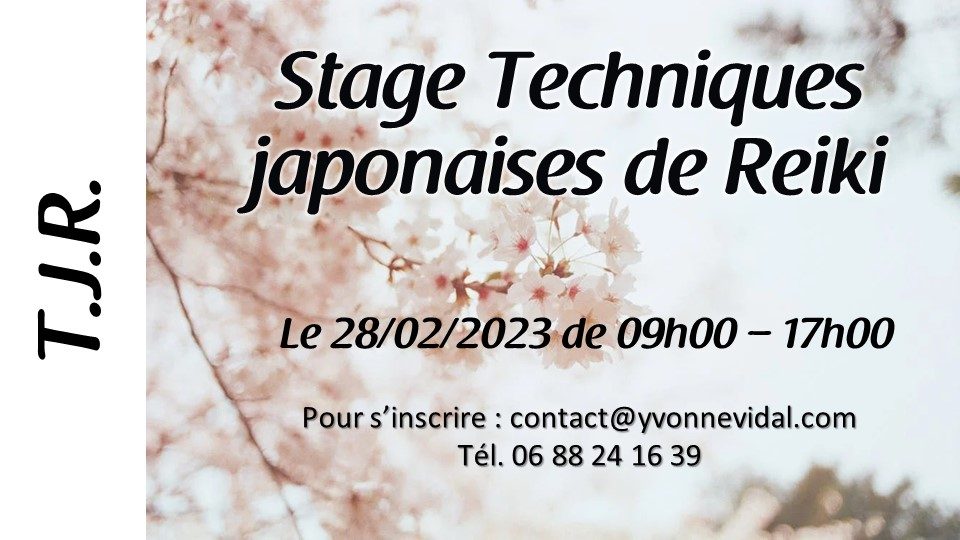 Atelier Techniques Japonaises de Reiki