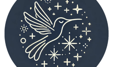 Un colibri dans les étoiles